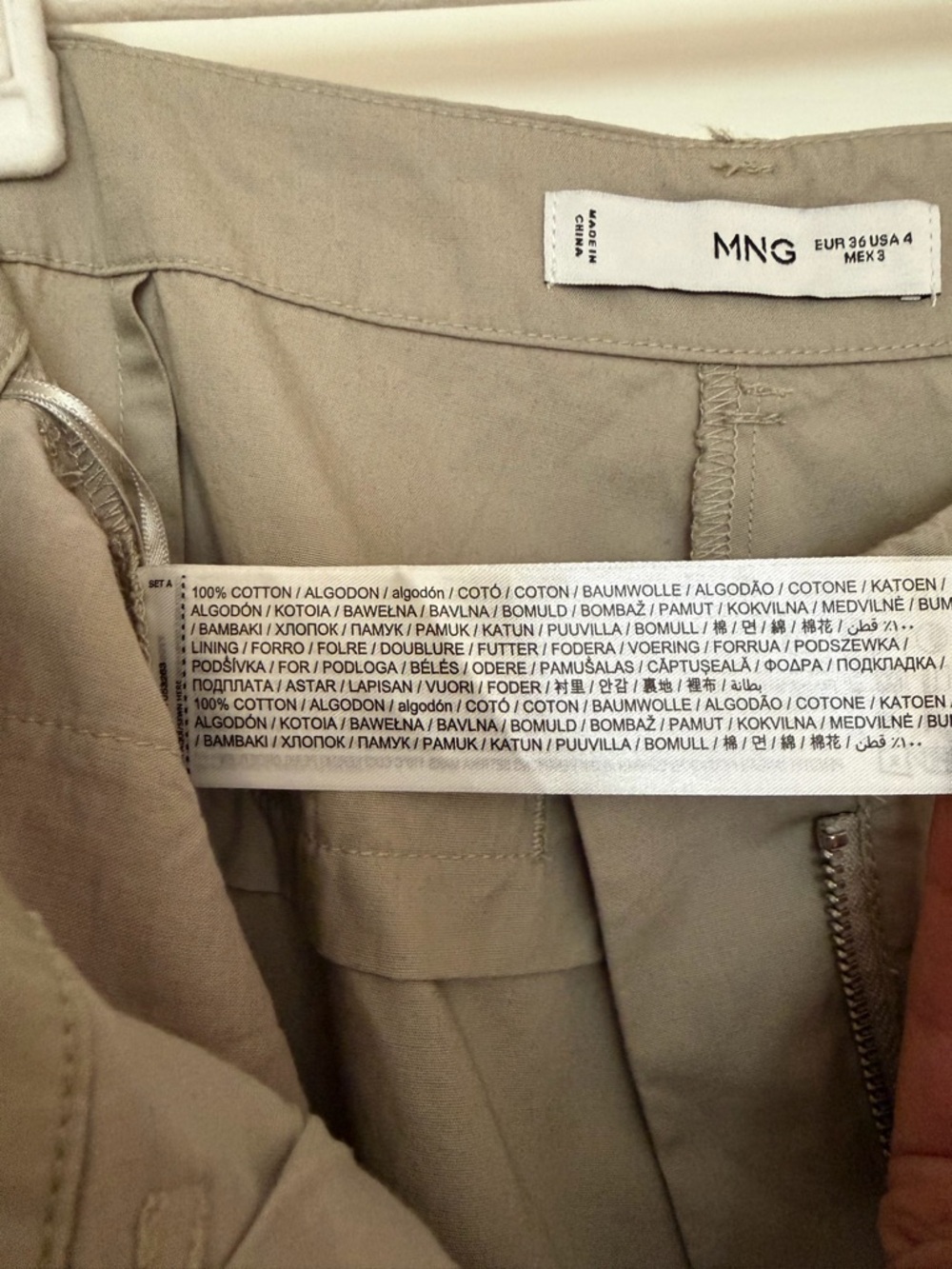 Mango Cotton Pleated Wide-Leg Trousers - Picture 6 of 11
